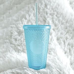 Japan Starbucks Exclusive LE Icy Blue Grande Studded Tumbler Cold Cup